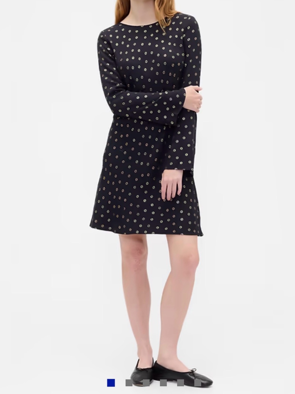 Gap Factory Women Satin Boatneck Mini Dress (Size: M)